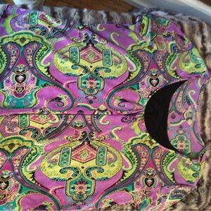 Essentials Multicolor Paisley Top